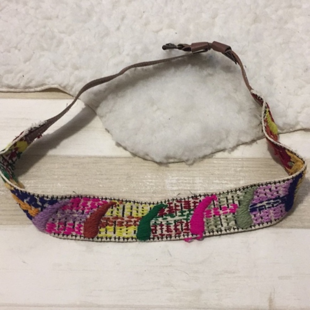 Aztec Indian boho colorful belt bohemian